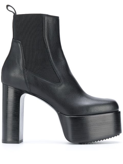 platform rick owens boots