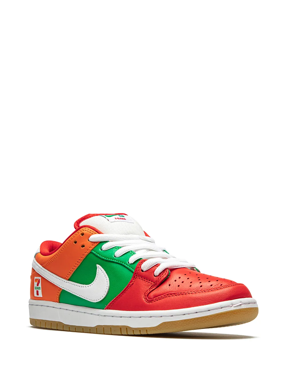 Shop Nike x 7 Eleven SB Dunk low-top sneakers with Express Delivery ...