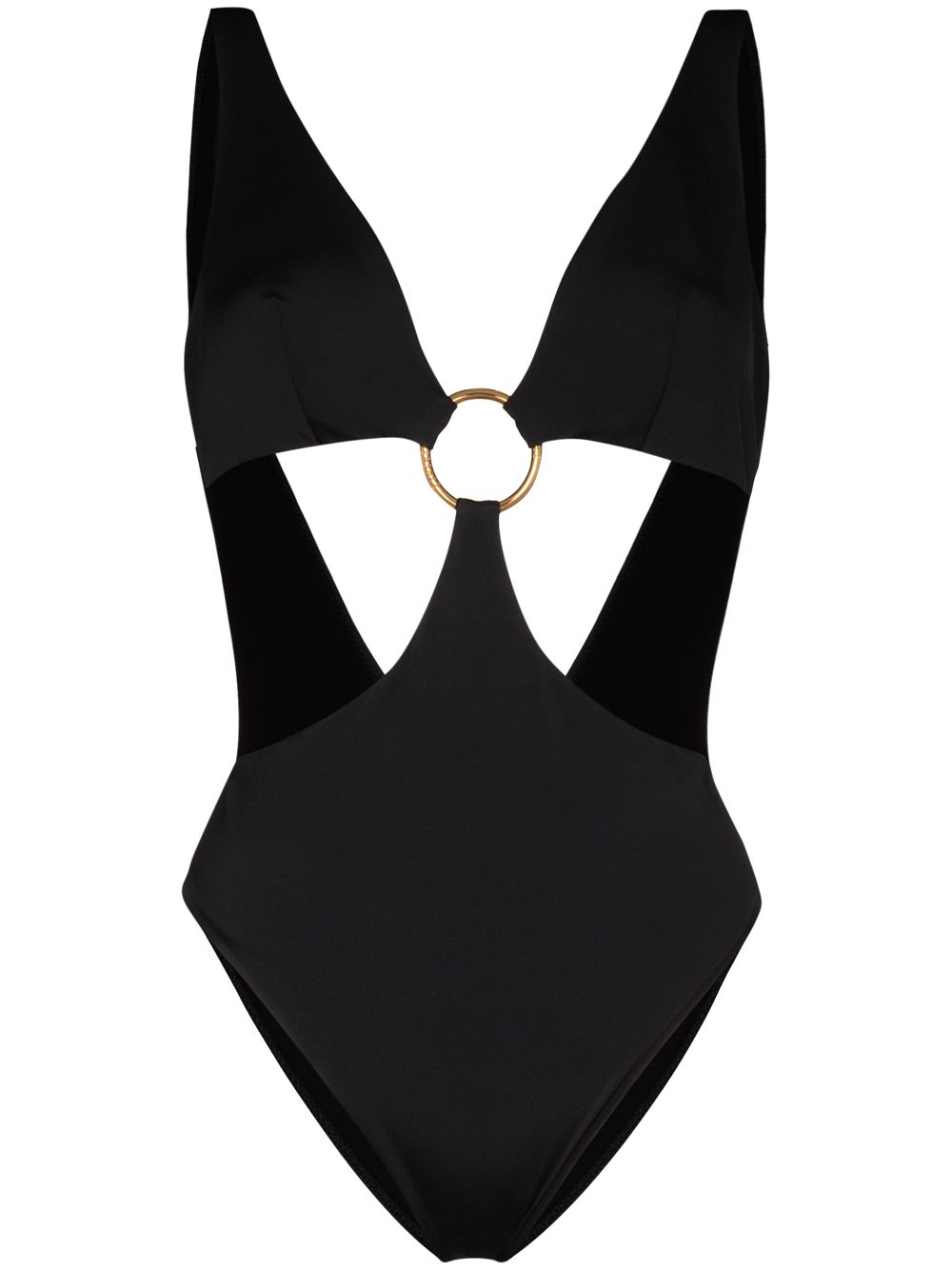 Versace cut-out Open Back Swimsuit - Farfetch