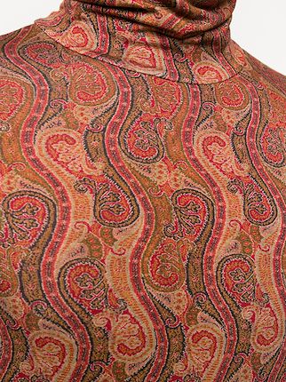 paisley print jumper展示图