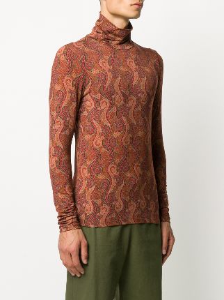 paisley print jumper展示图