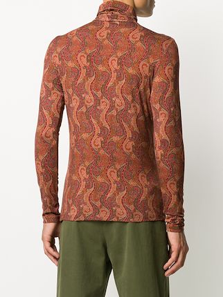 paisley print jumper展示图