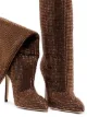 Image 2 of Paris Texas Holly 105mm rhinestone stiletto boots