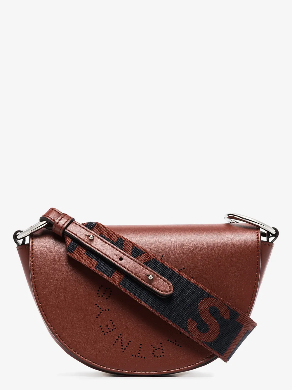 STELLA MCCARTNEY RED MARLEE MINI LOGO SHOULDER BAG,700083W854215633128