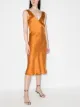 Image 2 of Asceno The Bordeaux V-neck midi dress
