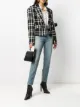 Image 2 of Federica Tosi cropped check blazer