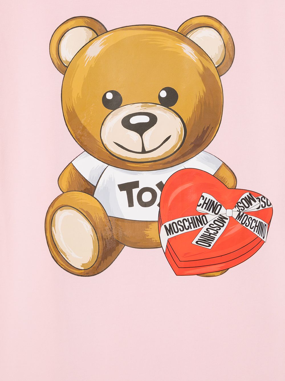 фото Moschino kids футболка toy bear