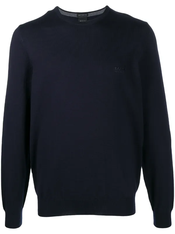 hugo boss crew neck jumper