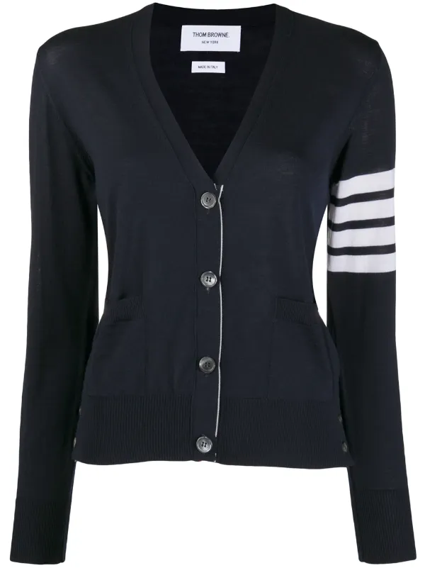 thom browne merino cardigan