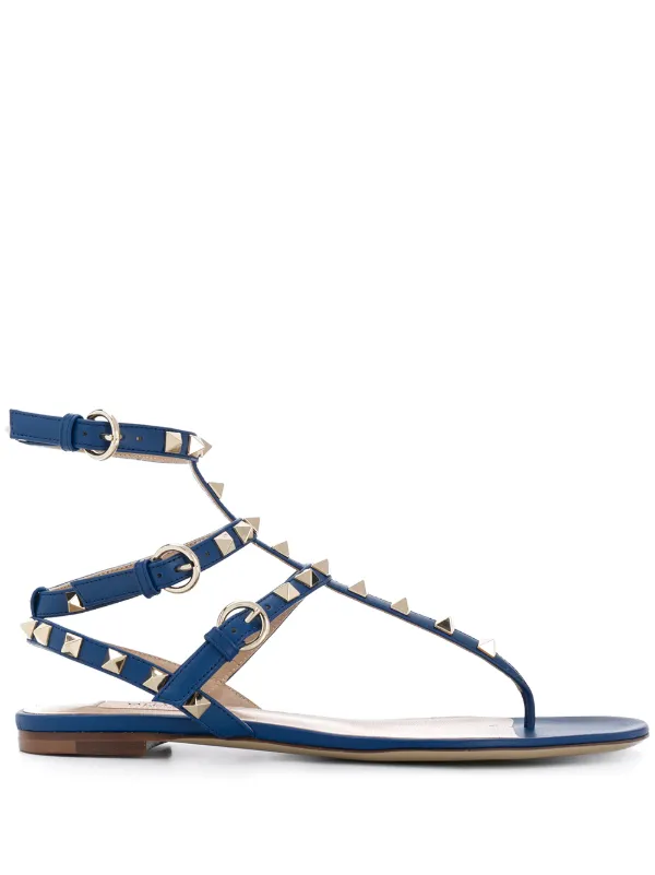 valentino sandals blue