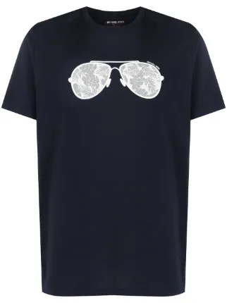 Michael Kors Sunglasses Print T-shirt 