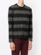 Kent & Curwen long sleeve block stripe T-shirt