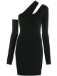Image 1 of Nanushka asymmetrical fitted mini dress
