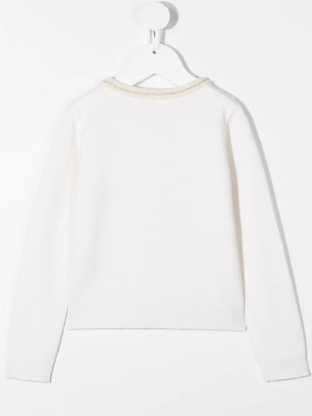 Image 2 of Bonpoint embroidered long-sleeve cardigan