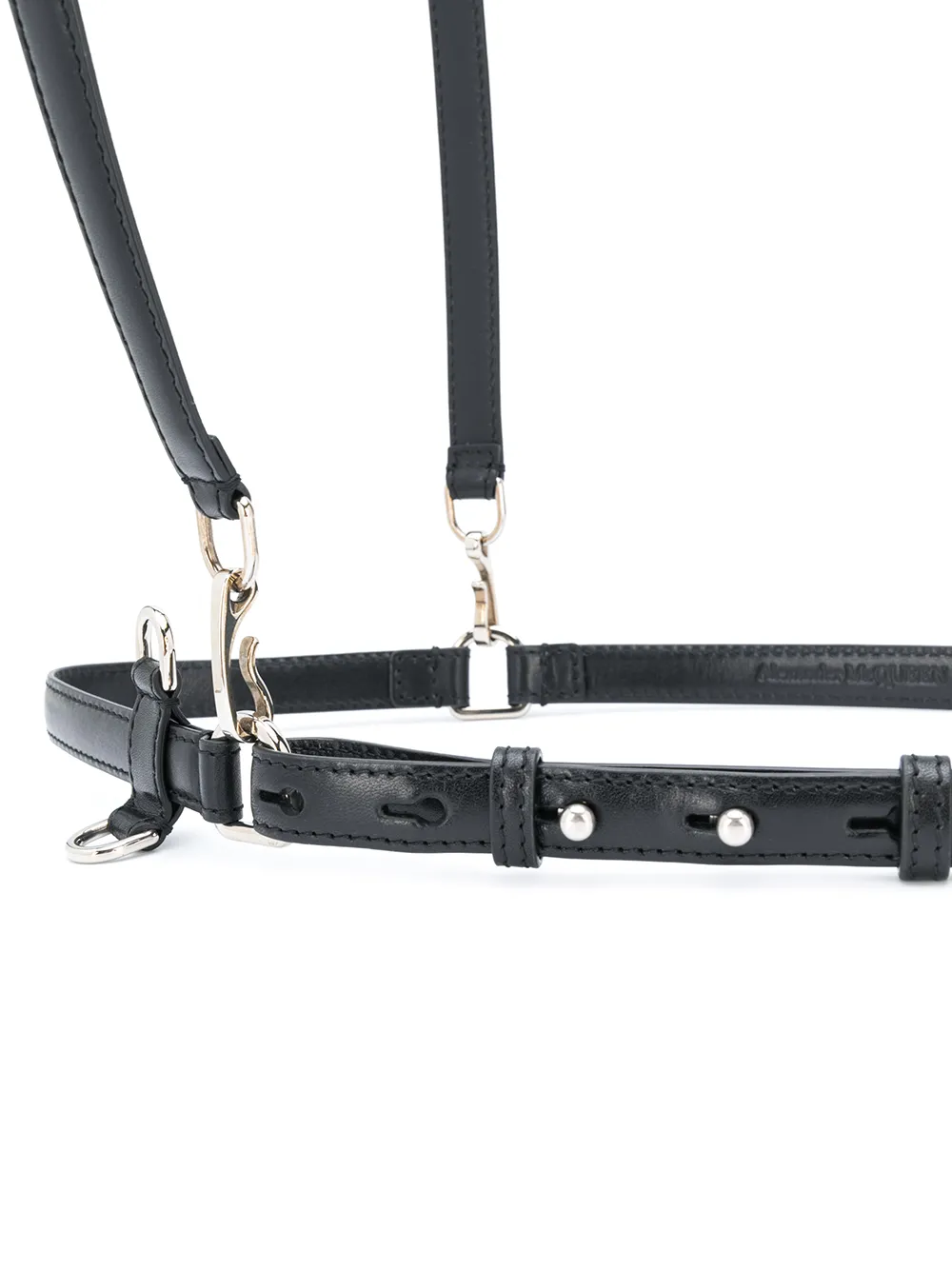 alexander mcqueen harness belt