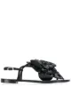 Image 1 of Giuseppe Zanotti floral-appliqué sandals
