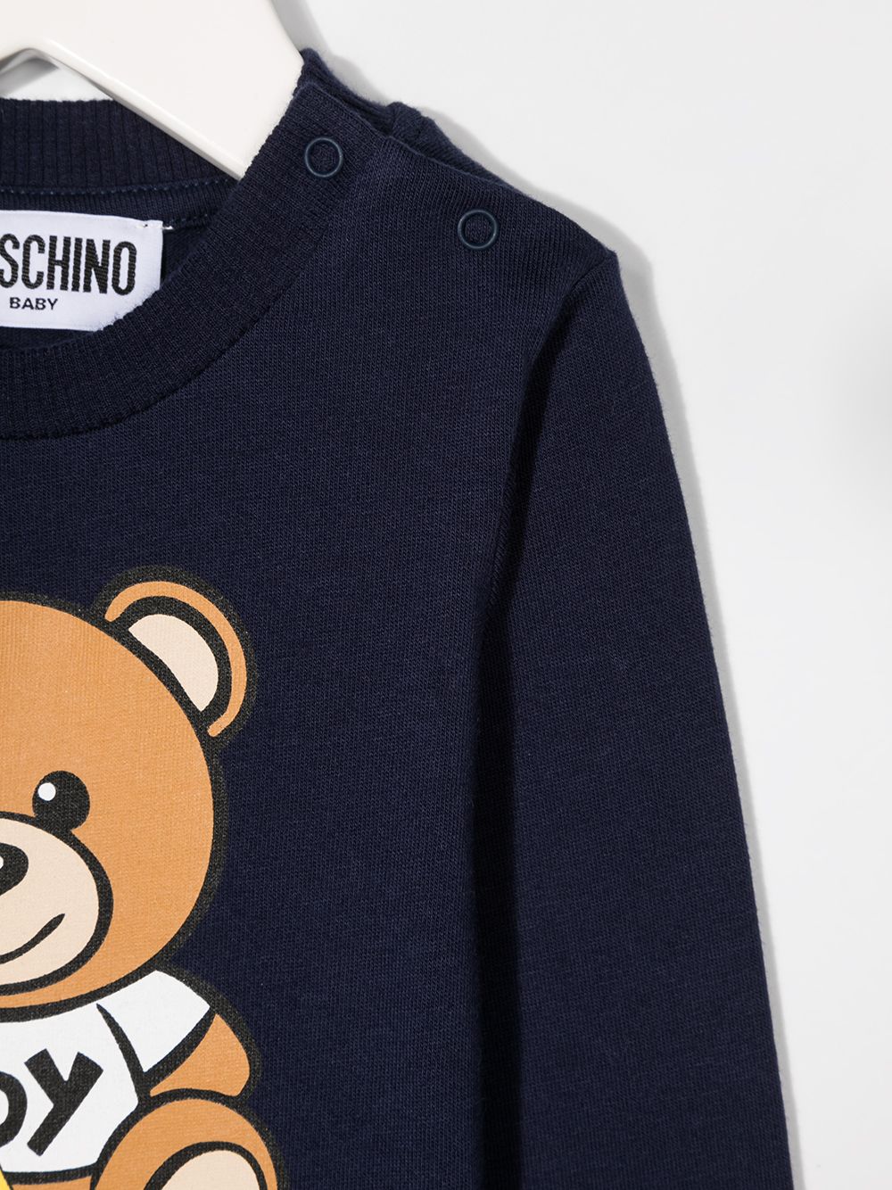 фото Moschino kids толстовка с логотипом