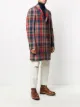 Etro tartan wool coat