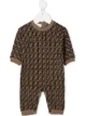 Image 1 of Fendi Kids FF logo romper