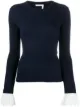 Image 1 of Chloé contrast cuff jumper