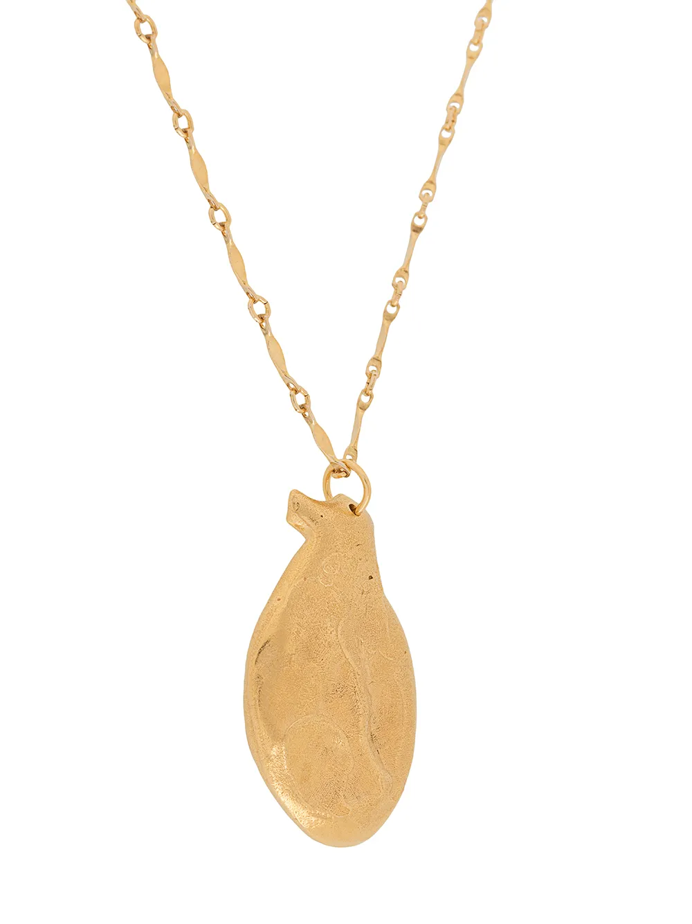 Shop Alighieri The Author's Amphora Necklace In Gold