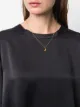 Image 2 of Alighieri 9kt yellow gold The Faint Moonlight emerald necklace