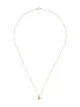 Image 1 of Alighieri 9kt yellow gold diamond A Flash of Lightning necklace