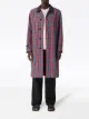 Burberry checked twill car coat