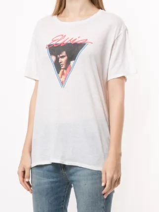 Vegas Elvis Boy printed cotton and cashmere T-shirt展示图