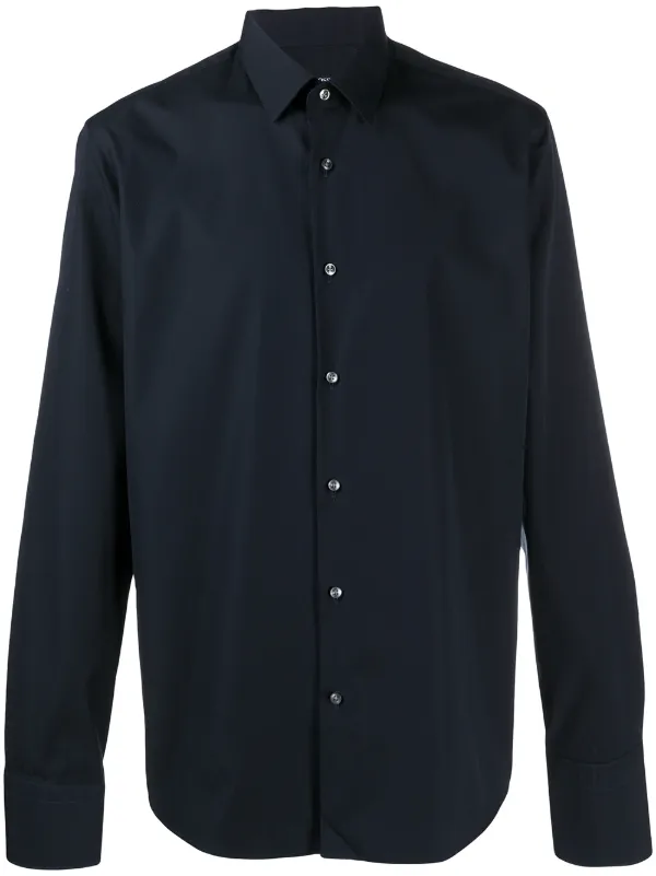 hugo boss collar shirt