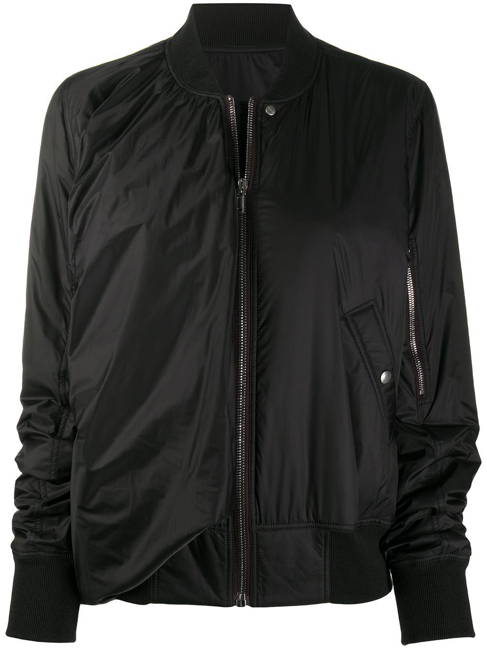 Rick Owens Draped Details Bomber Jacket - Farfetch