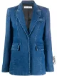 Image 1 of Off-White denim fitted jacket