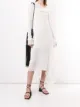 Image 2 of Shanshan Ruan cowl-neck ribbed dress