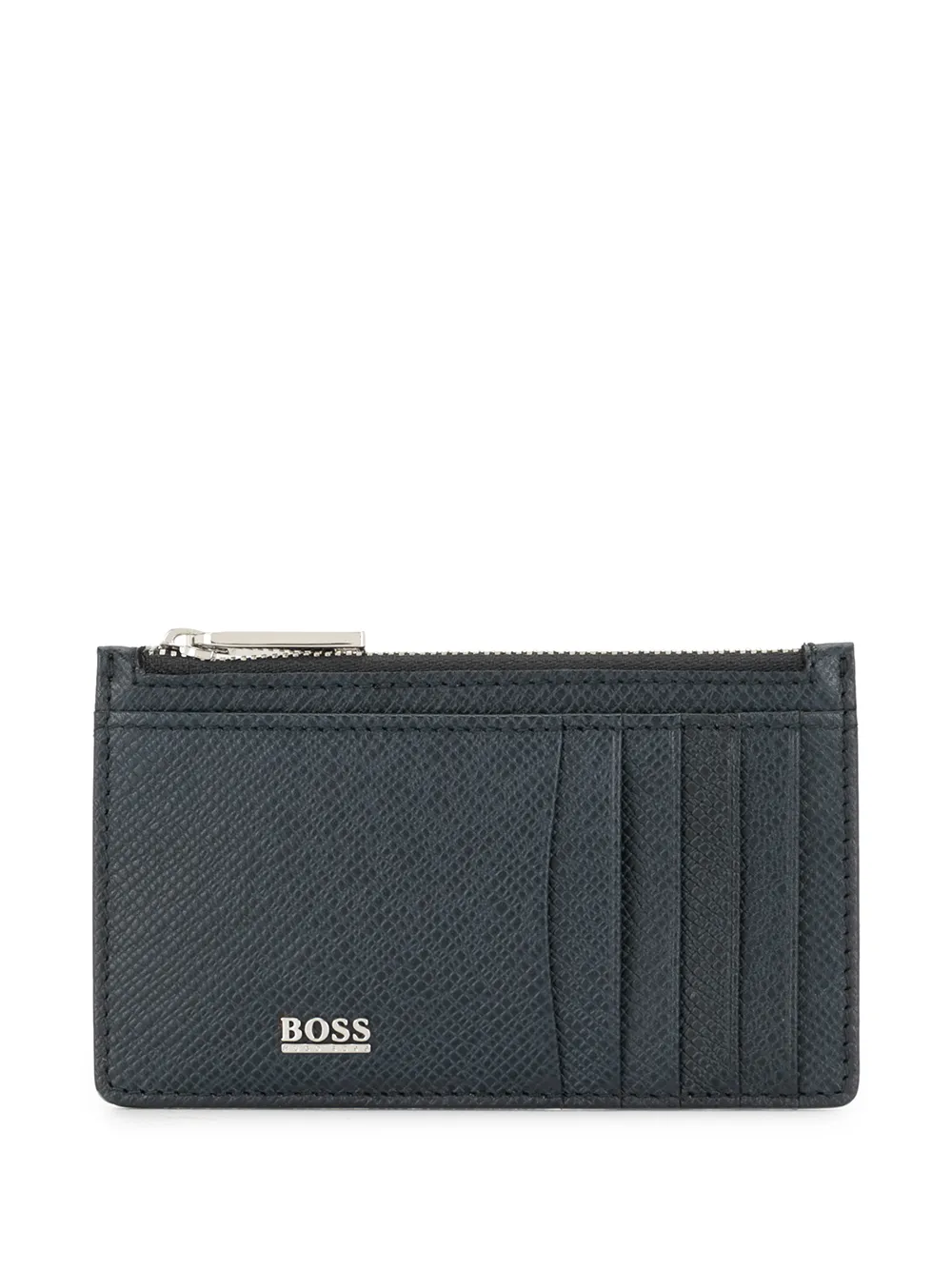 Click to view more detailed imagery on our partner's website Hugo Boss Logo-plaque Cardholder In 401 Blue