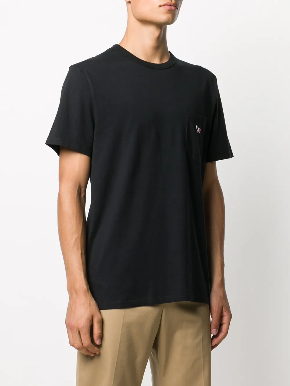 фото Maison kitsuné футболка с карманом