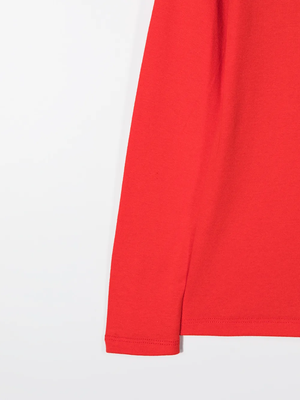 Bonpoint Cotton Turtleneck Top In Red