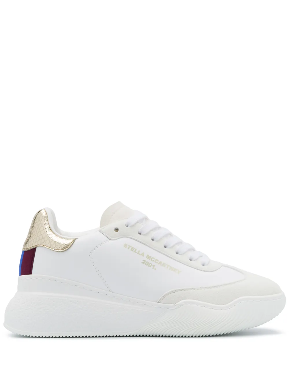 

Stella McCartney tenis bajos Loop - Blanco