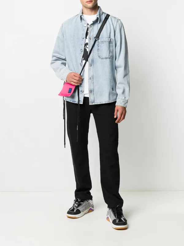 Off-White ロゴモチーフ デニムシャツ 通販 - FARFETCH