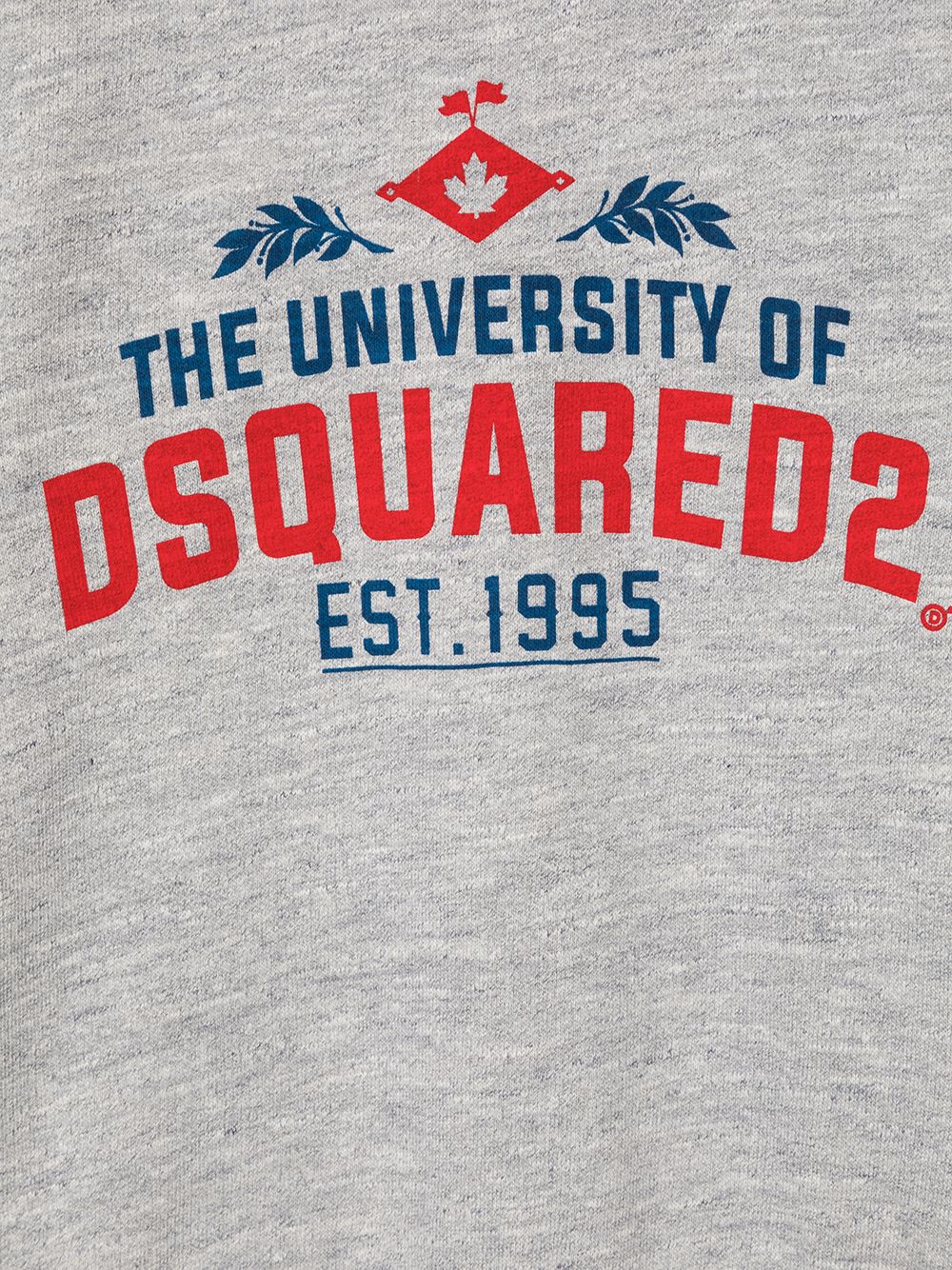 фото Dsquared2 kids толстовка с принтом university of dsquared2