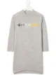 Image 1 of Givenchy Kids logo embroidered knitted dress