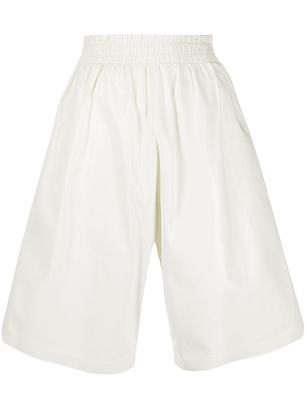 knee length wide leg shorts