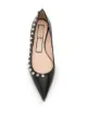 Nº21 crystal-embellished ballerina shoes