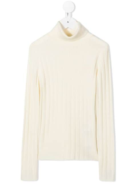 Gucci Kids - ribbed roll neck jumper