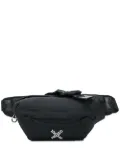 Kenzo logo print belt bag - Black