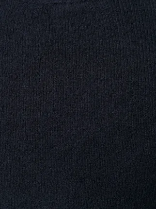 crew neck rib-trimmed jumper展示图