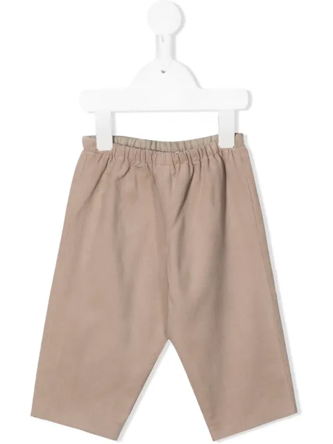 Bonpoint elasticated wide-leg trousers