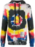 Mauna Kea tie-dye hooded sweatshirt - Black