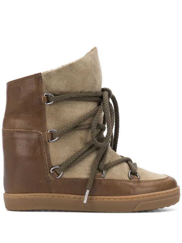 isabel marant tan boots