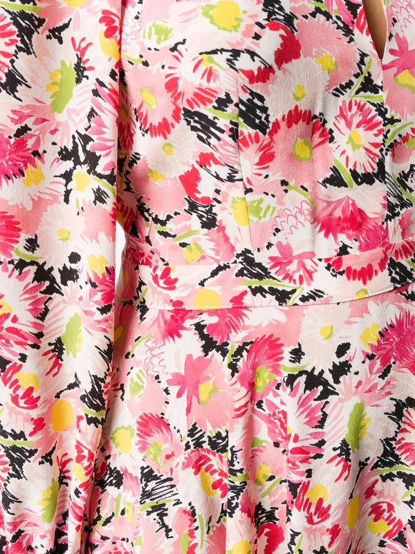 STELLA MCCARTNEY Odlie フローラル柄ワンピース 定価20万 STELLA MCCARTNEY Odlie フローラル柄ワンピース 定価20万