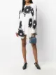 Image 2 of Stella McCartney floral print bell sleeves dress
